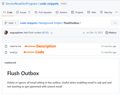 Code-Snippets - A repository of ServiceNow Code Examples and Solutions