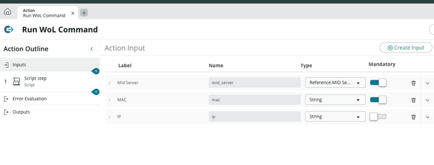 Wake a CI by sending a Wake On Lan packet (WOL) to network interfaces