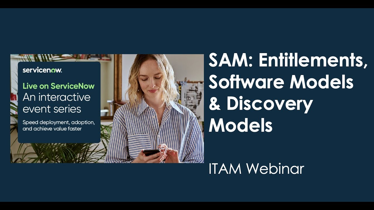SAM: Entitlements, Software Models & Discovery Models