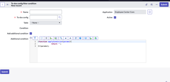 Configure Manager Hub: To-do filters