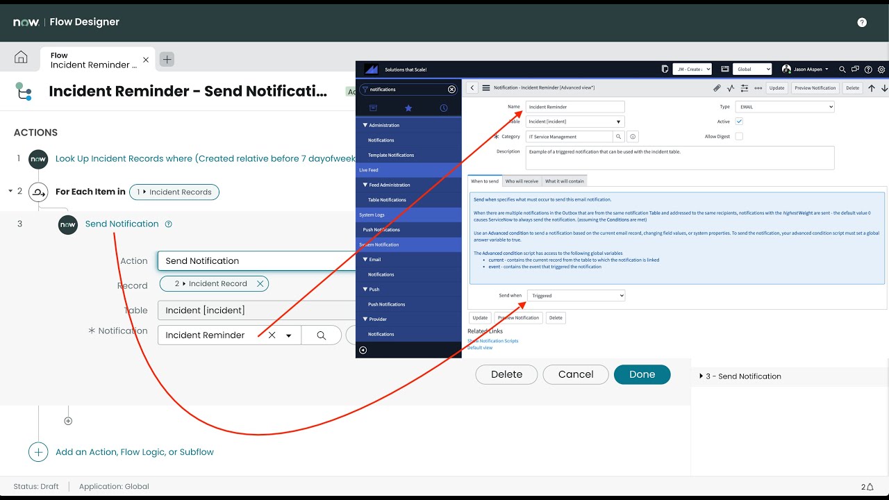 ServiceNow - How to create Scheduled Jobs without knowing code