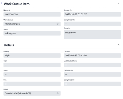RPA: Exchanging data between the ServiceNow instance and your robot