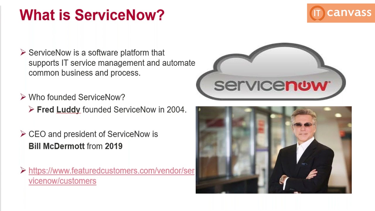 ServiceNow Admin & Developer Training | ServiceNow Tutorial for Beginners | IT Canvass