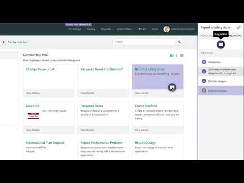 Platform: Guided Tours || Knowledge & Troubleshooting Resources