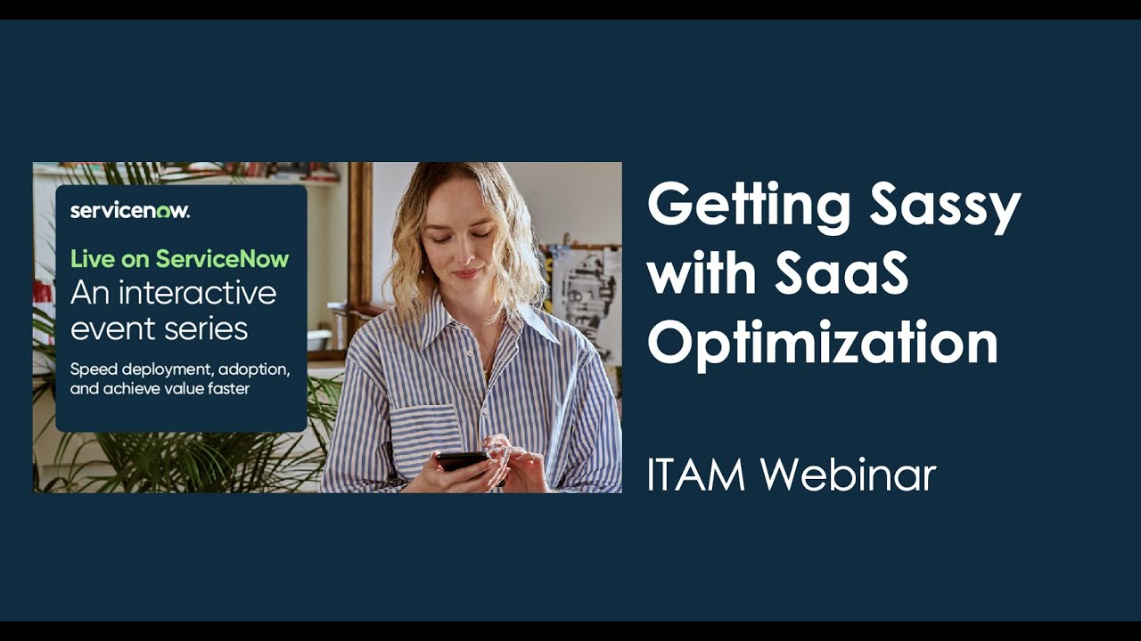 Getting Sassy with SaaS Optimization