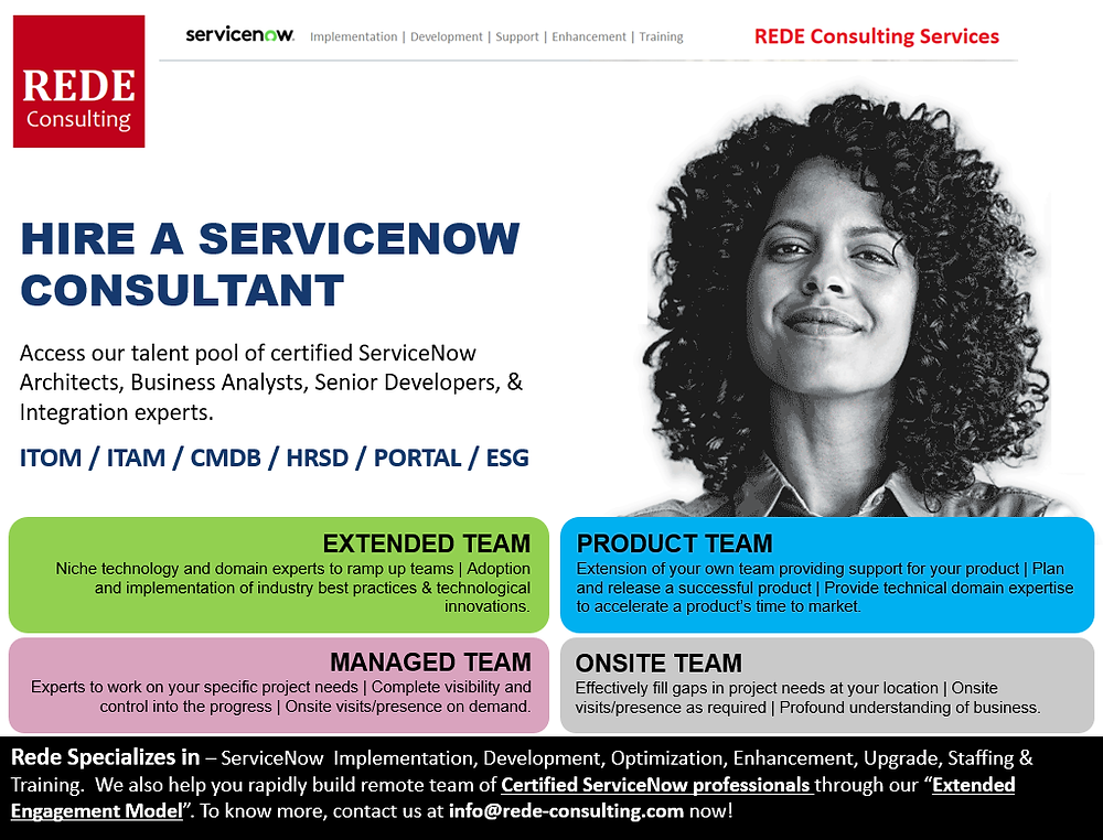 Hire ServiceNow Developers