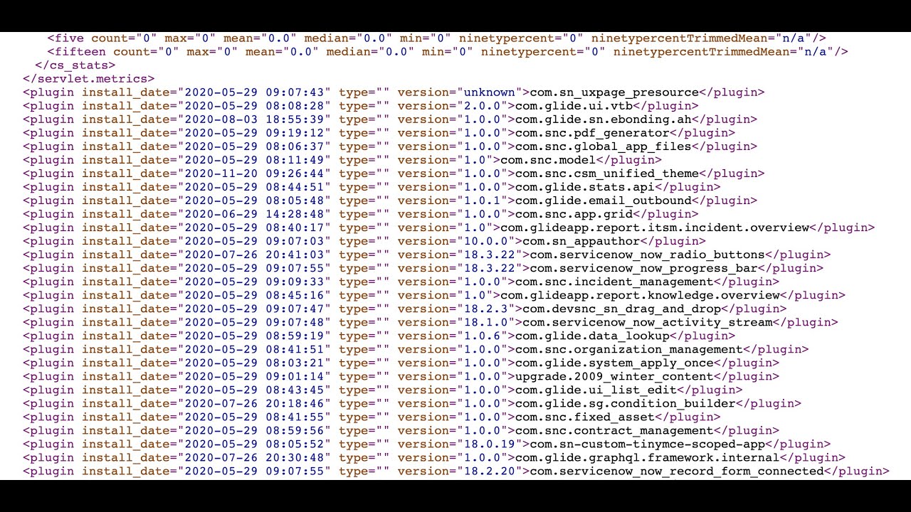 How to see ALL plugins that are installed on your ServiceNow Instance
