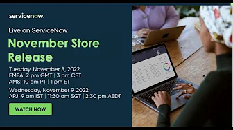 Learn what's new from the November Store Release