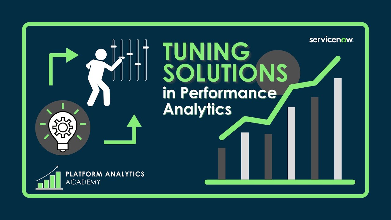 Tuning Solutions in Performance Analytics - Platform Analytics Academy - November 16th, 2022