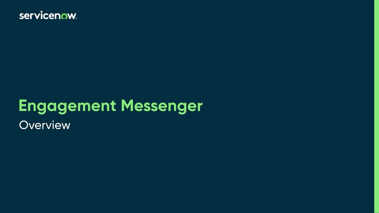 Engagement Messenger | Overview