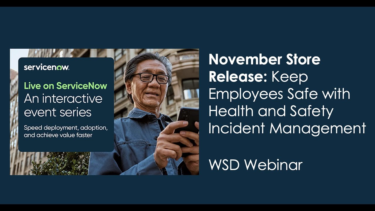 November Store Release: Keep Employees Safe with Health and Safety Incident Management