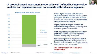 Digital Product Operating Model - Recorded Nov 22nd 2022