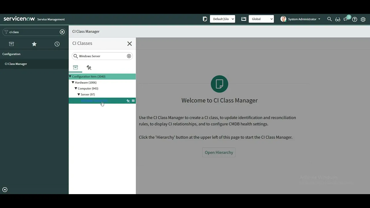 How to make a class as a Principal Class? | CMDB Basics | ServiceNow