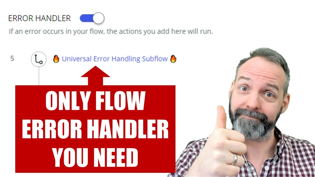 Create an Error Handling Subflow with #ServiceNow Flow Designer