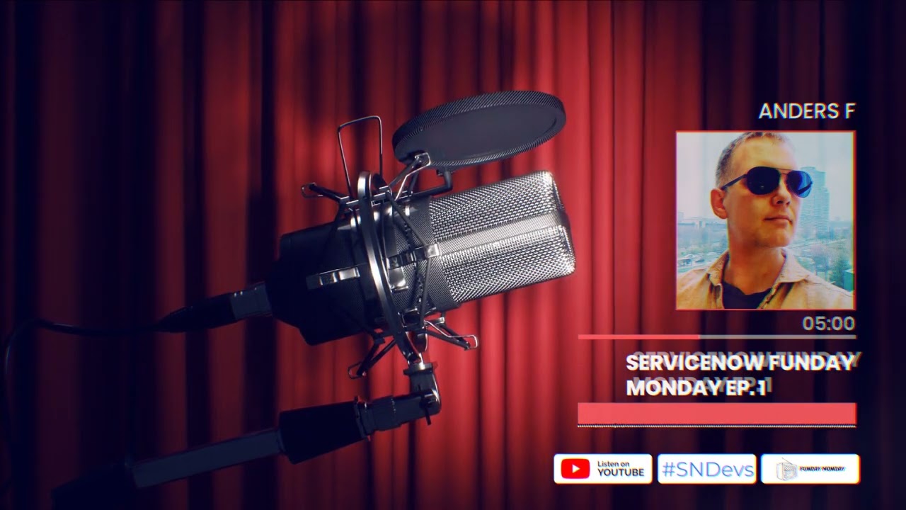 ServiceNow Funday Monday episode 1 (pilot)