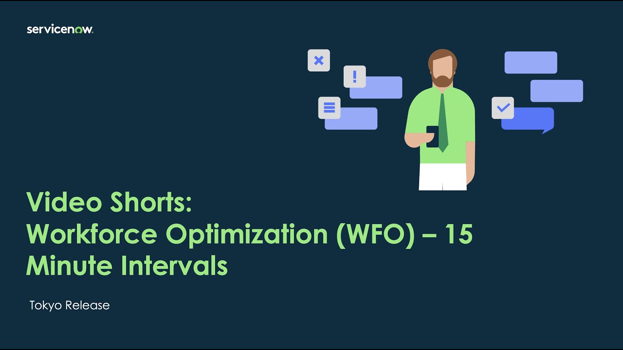 Video Shorts: Workforce Optimization (WFO) - 15 Minute Intervals