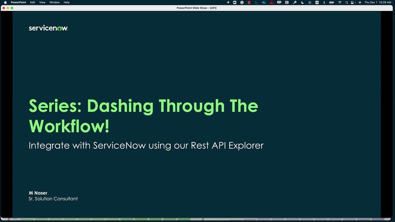 How To - Build a Custom SecOps Integration with the Rest API Explorer