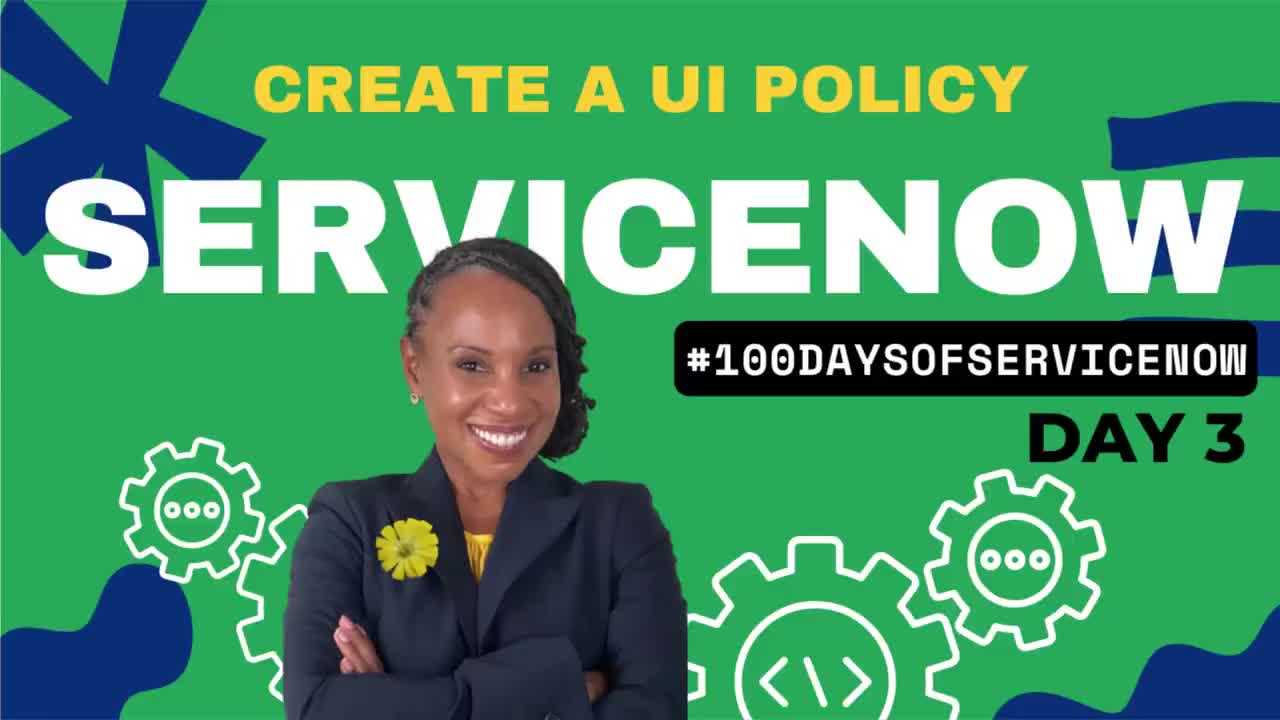 Kali Alexander on LinkedIn: #100daysofservicenow #kalidev #servicenow #servicenowdeveloper…