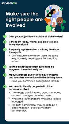 Critical Success Factors for ServiceNow Customer Service Management