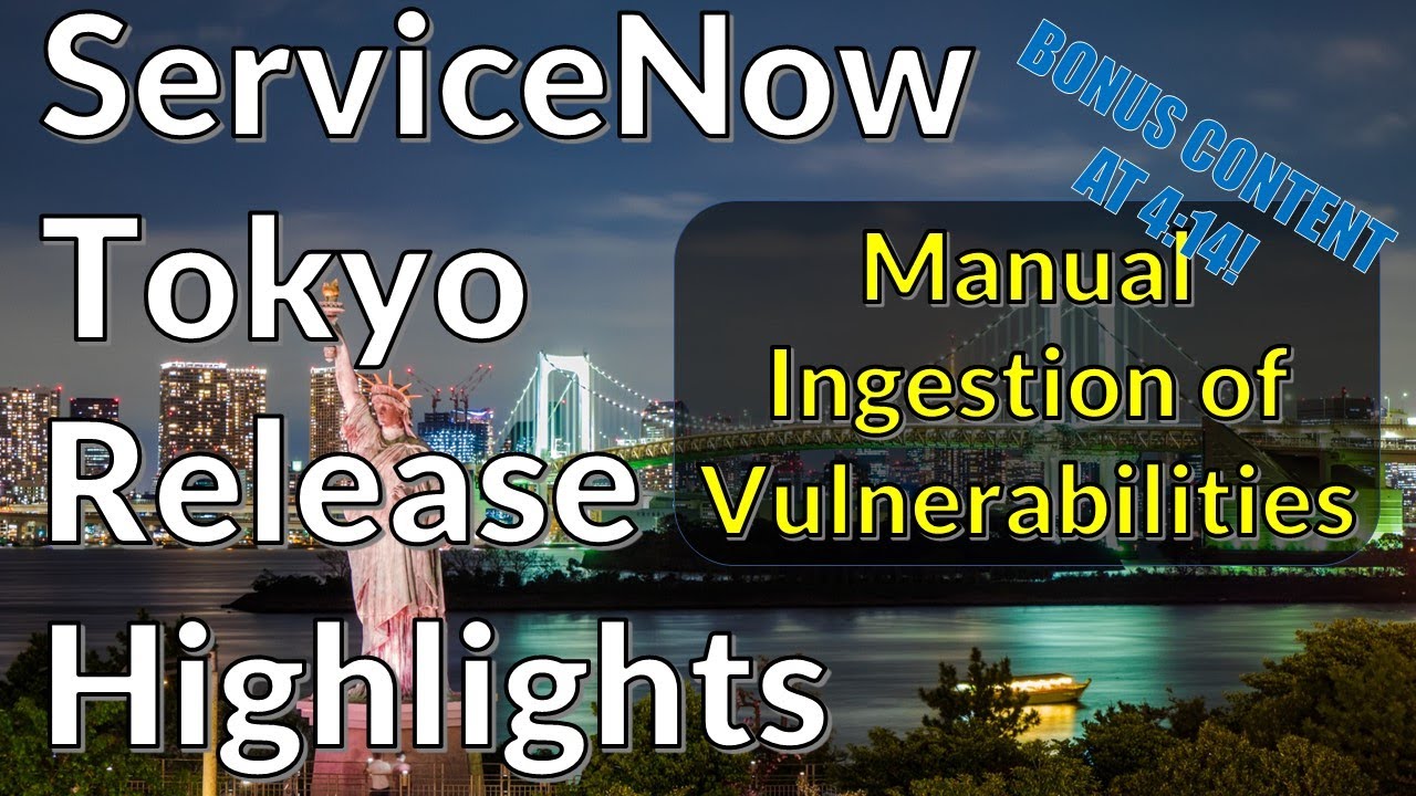 Manual Ingestion of Vulnerabilities in ServiceNow