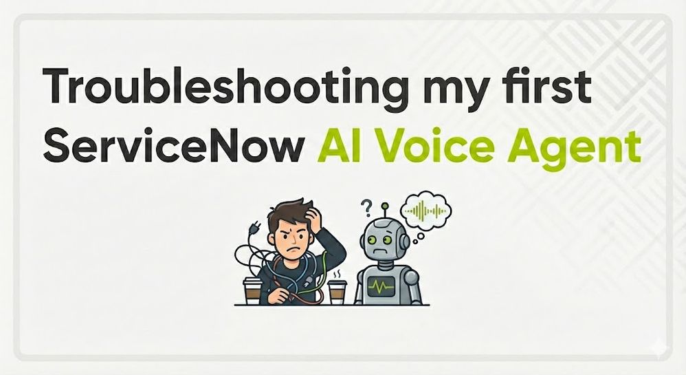 Troubleshooting my first AI Voice Agent