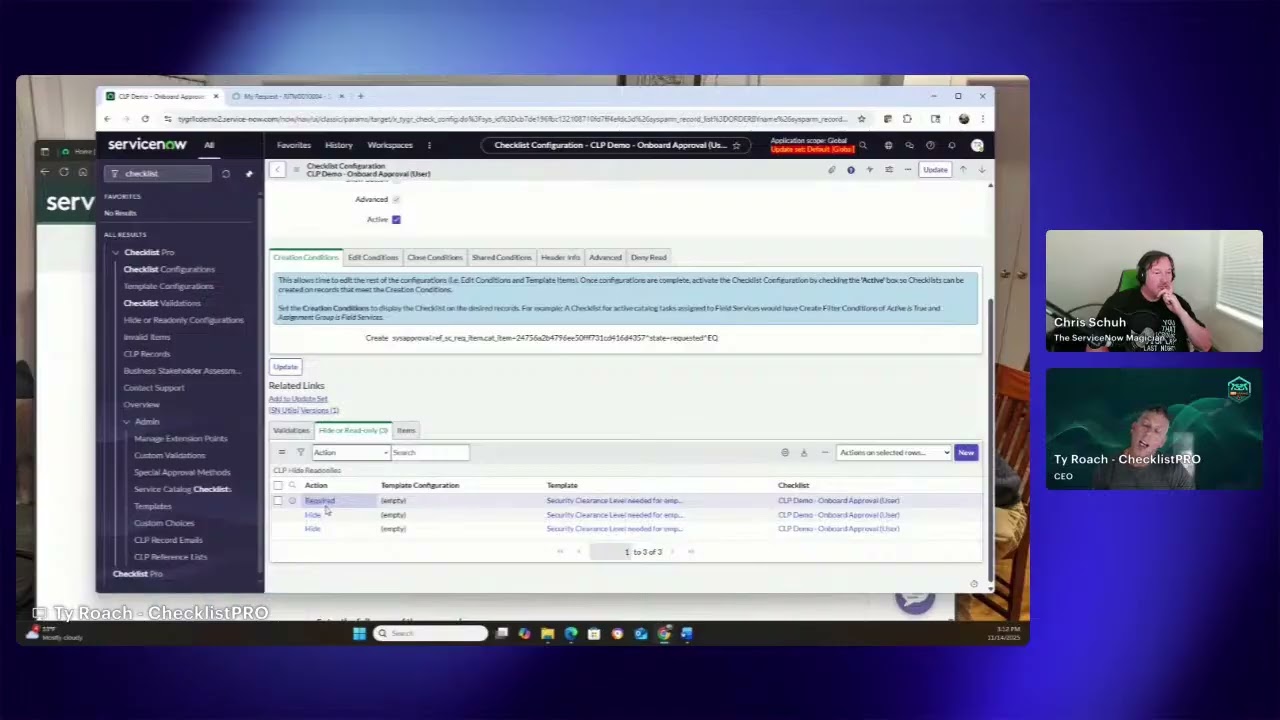 Chris Checks Out ...ChecklistPRO....Again!
