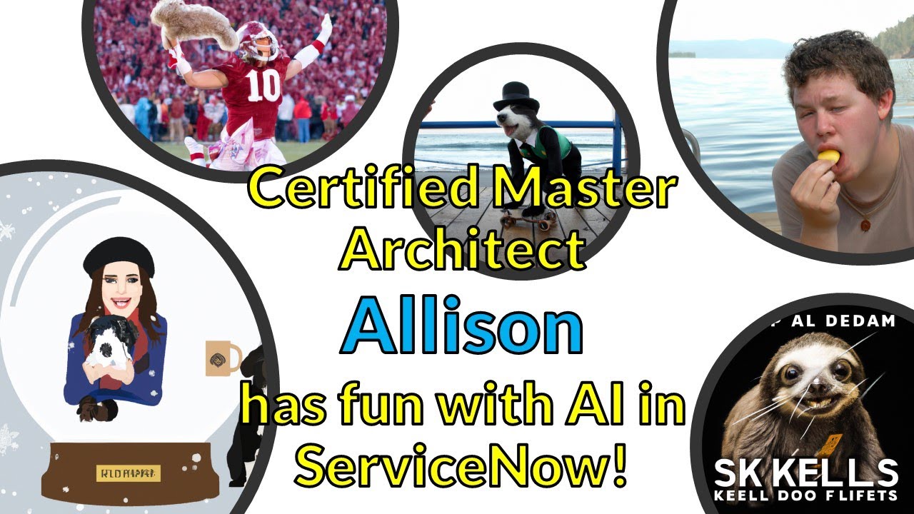 ServiceNow CMA Allison Reacts to AI-generated Images and Poems