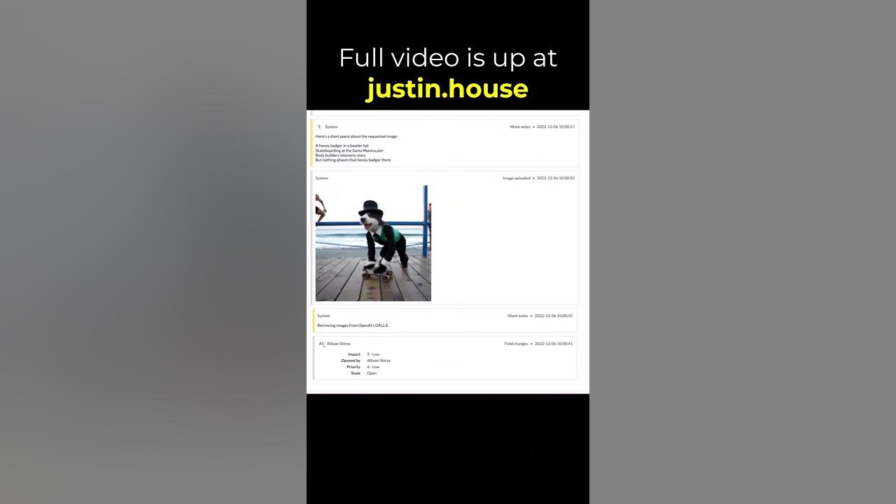 ServiceNow CMA Allison Reacts to AI-generated Images and Poems - short