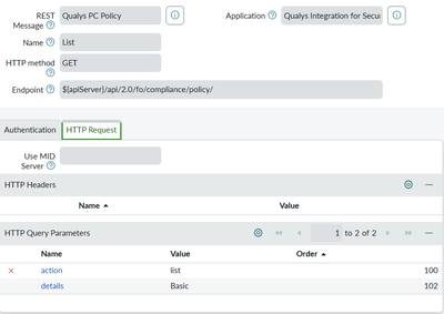 Ingest Specific Qualys Policies and Results - Configuration Compliance