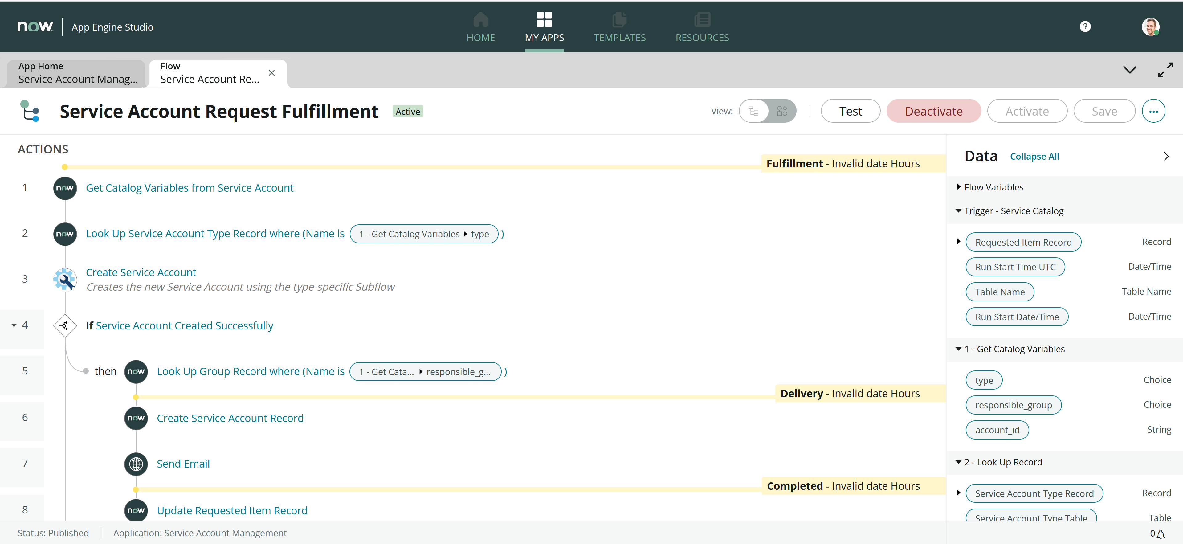 Service Account Management, Part IX