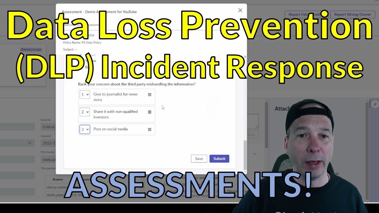Data Loss Prevention Assessments in ServiceNow