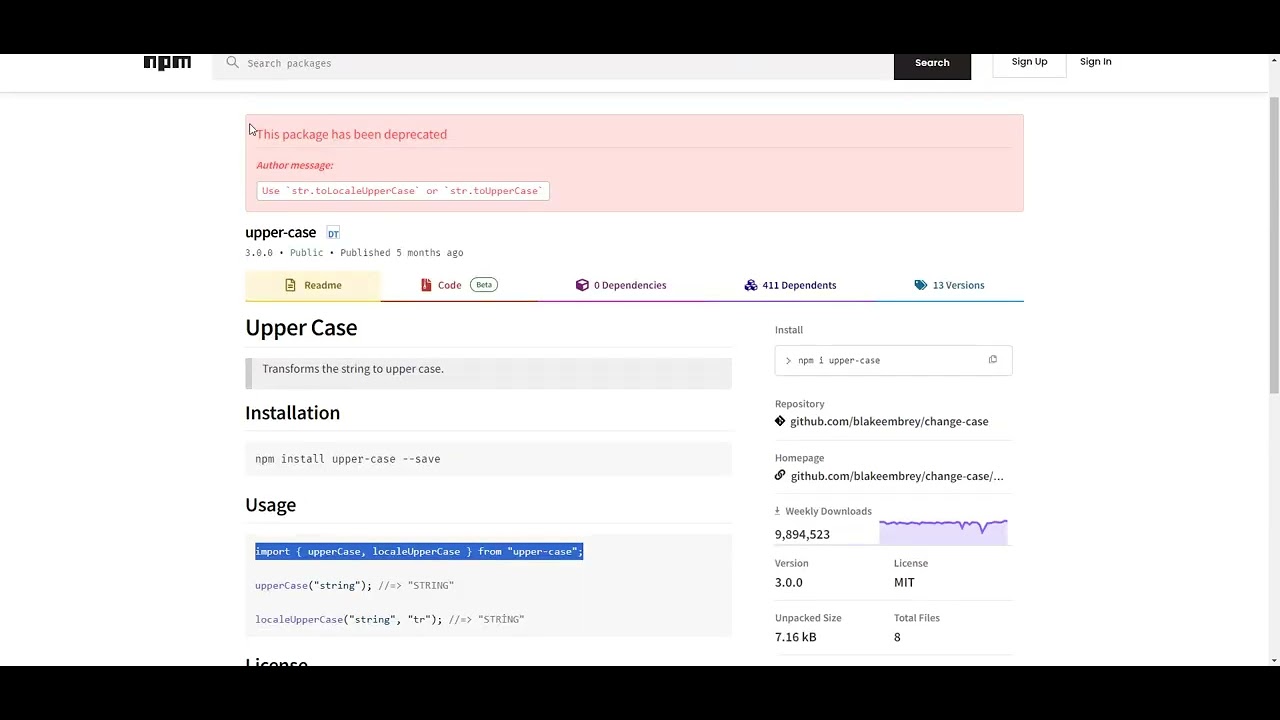 ServiceNow SDK: Using third-party libraries in applications.  Installing and using a package