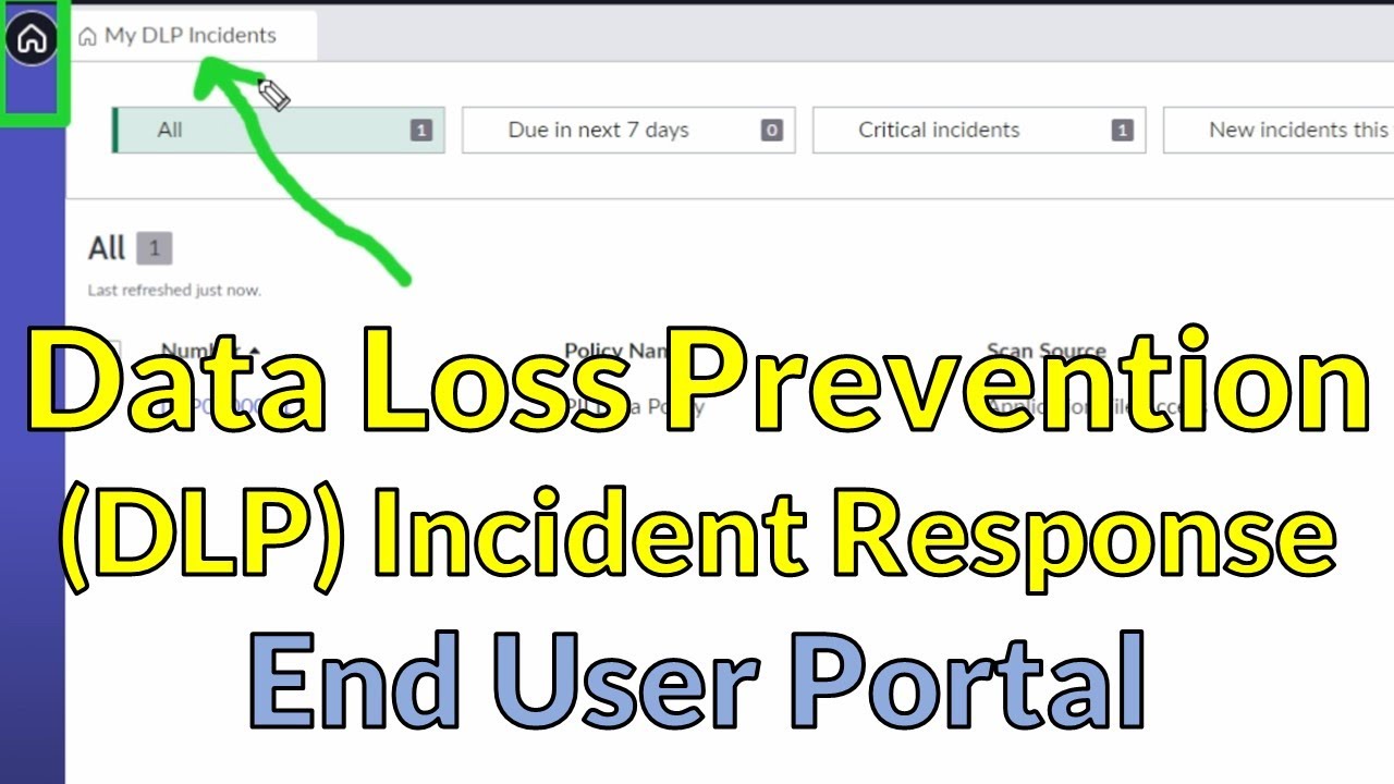 Data Loss Prevention (DLP) Incident Response: End User Portal