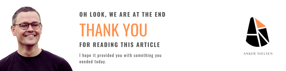 Jakob Anker's Performance Cheat Sheet