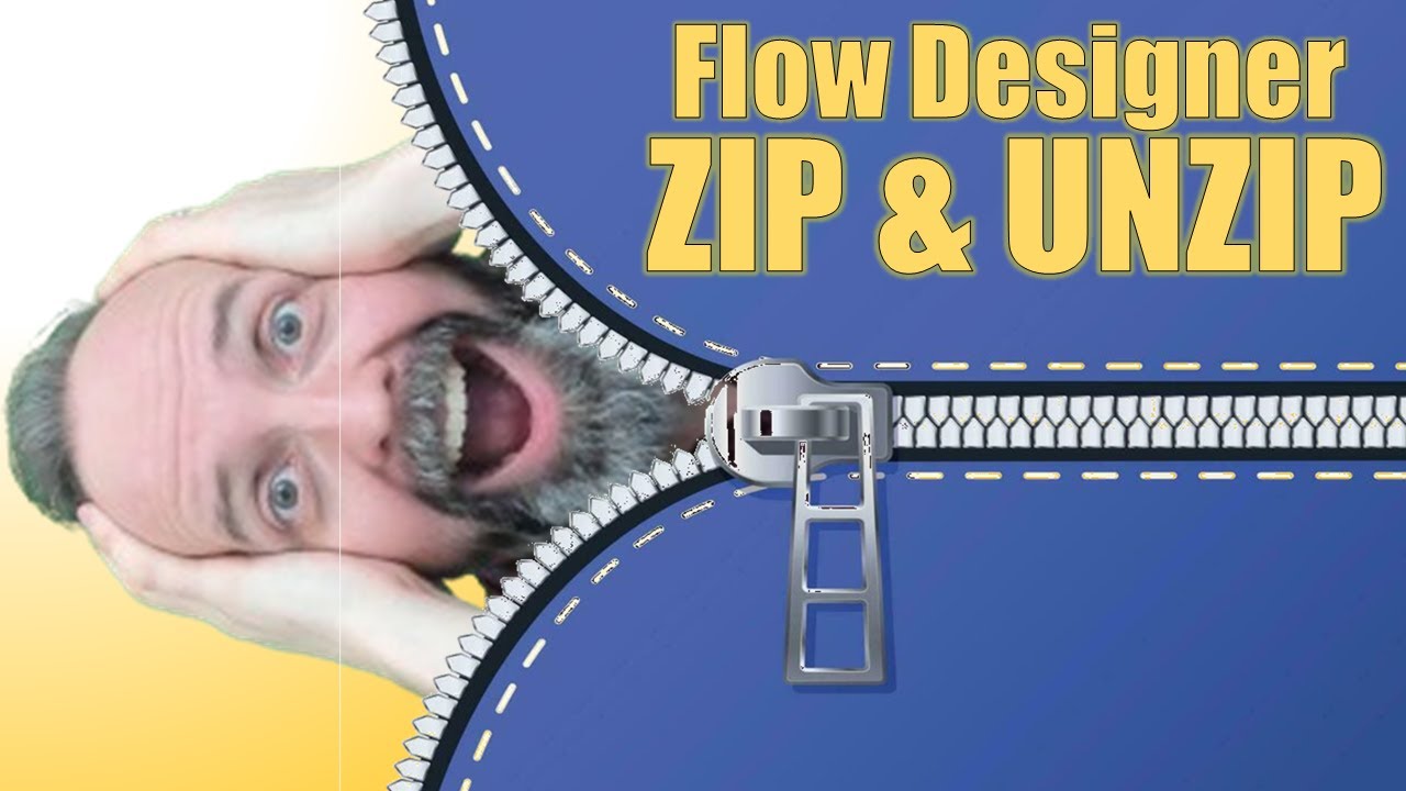 Zip and unzip attachments in #servicenow Flow Designer EASY MODE!