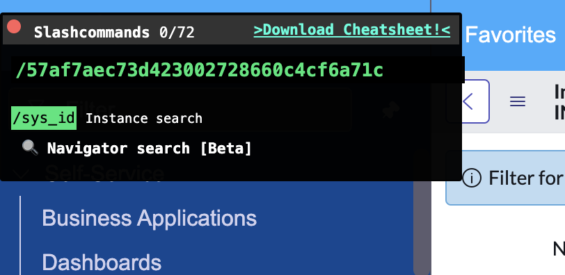 ServiceNow SNUtils Slash Commands - example commands