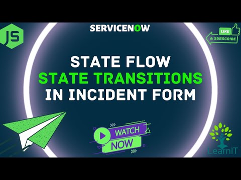 State Flow | State Transitions for Incident Form