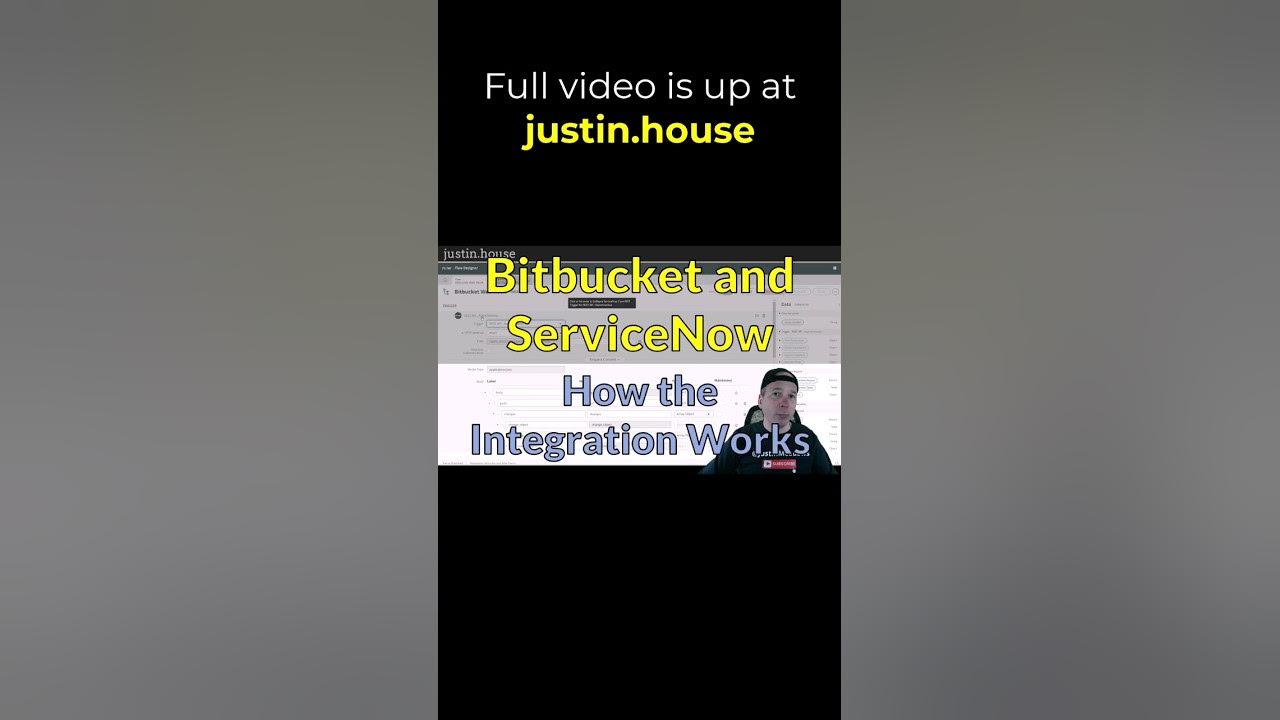 Bitbucket and ServiceNow Integration - How it Works - short #servicenow