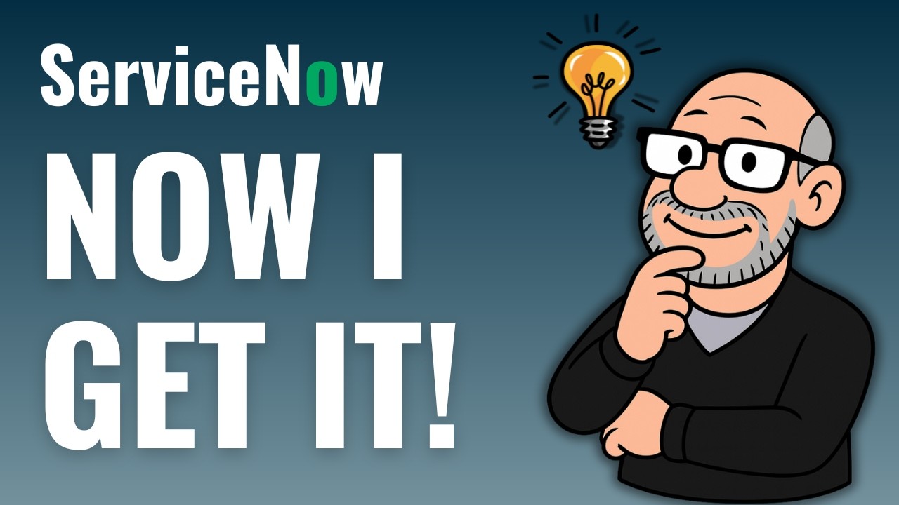 Everything in ServiceNow Is a Record in a Database Table