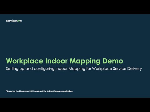 Setting up and configuring Workplace Indoor Mapping
