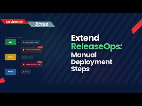 How to extend ReleaseOps pipelines with manual deployment steps