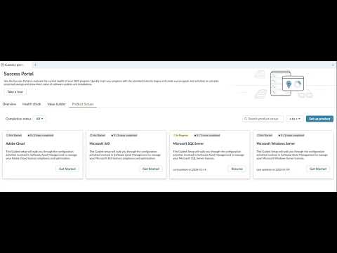Microsoft SQL Server Guided Setup on SAM Pro