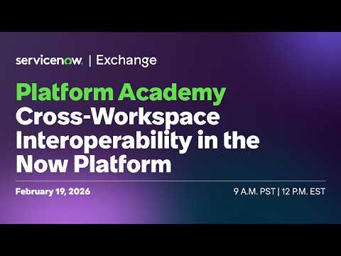 Unlocking Efficiency: Cross‑Workspace Interoperability in the Now Platform