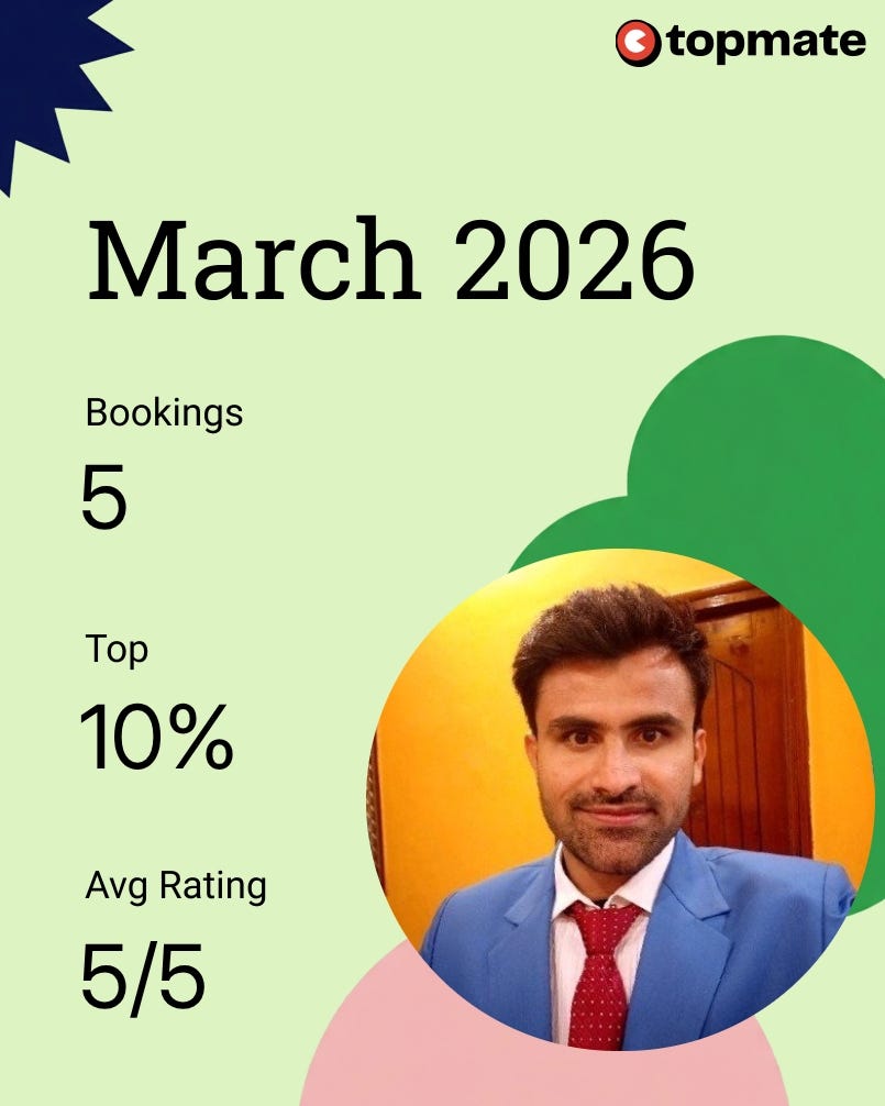 Topmate Performance in March 2026