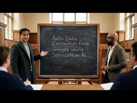 The art of 'Auto data extraction from Images using ServiceNow AI'
