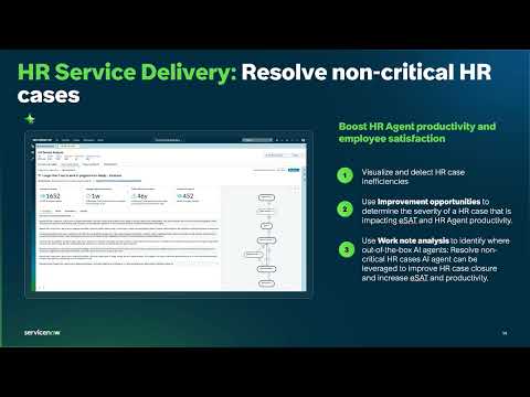 Process Mining in Minutes — Minute 4: HR Service Delivery - Resolve non-critical HR cases