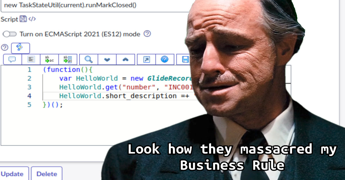 How to Revert a Record Back to Baseline in ServiceNow