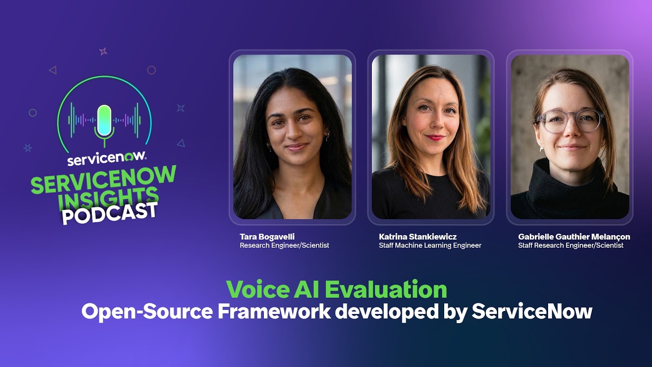 Voice AI Evaluation: Open-Source Framework developed by ServiceNow