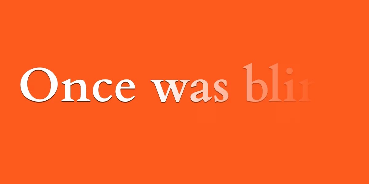 Revealing Text With CSS letter-spacing