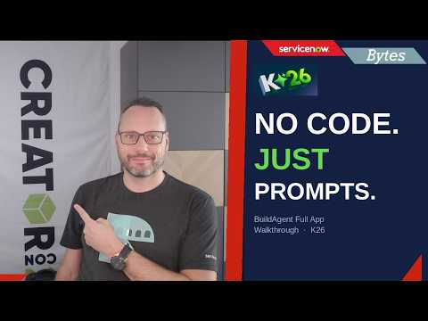 BuildAgent at K26 — I Built a Full App With Just Prompts